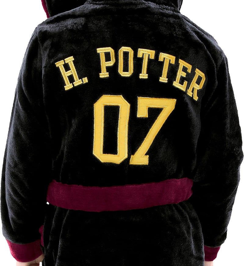 Harry Potter روب | أردية استحمام جريفندور للأطفال | روب هوجوورتس الفليس - Image 3